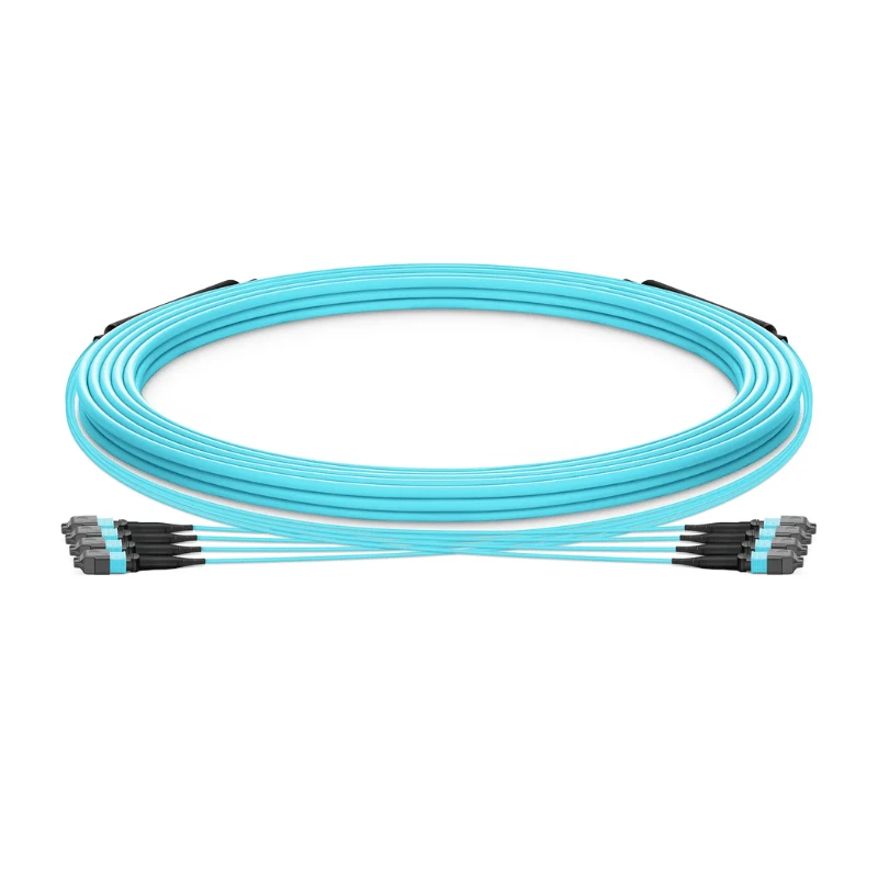 Câble à fibres multimodes OM3 MPO