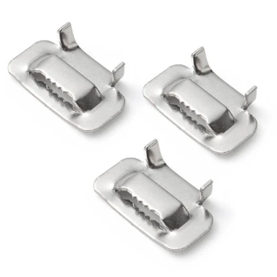 Bandes et boucles en acier inoxydable