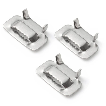 Bandes et boucles en acier inoxydable